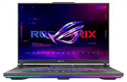 ASUS - ROG Strix G16 16" 2.5K 240Hz Gaming Laptop - AMD Ryzen 9 HX - 32GB RAM - NVIDIA GeForce RTX 5070 - 1TB SSD - Eclipse Gray - Front_Zoom
