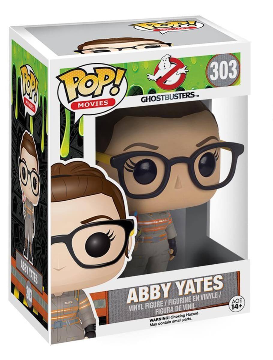 **PPy 303 MOVIES GHOSTBUSTERS**

**ABBY YATES**

**VINYL FIGURE / FIGURINE EN VINYLE / FIGURA DE VINIL**

**AGE 14+**

**WARNING! Choking Hazard. May contain small parts.**