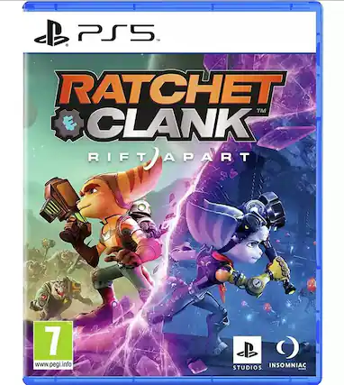 PS5
RATCHET & CLANK
RIFT APART
7
www.pegi.info
STUDIOS INSOMNIAC - E10+ (Everyone 10+)