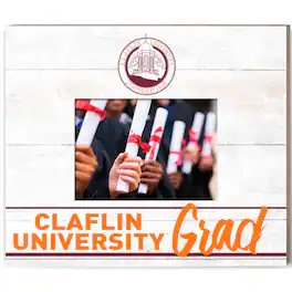 Jardine - Claflin Panthers 13.5" x 11.5" Grad Frame - White