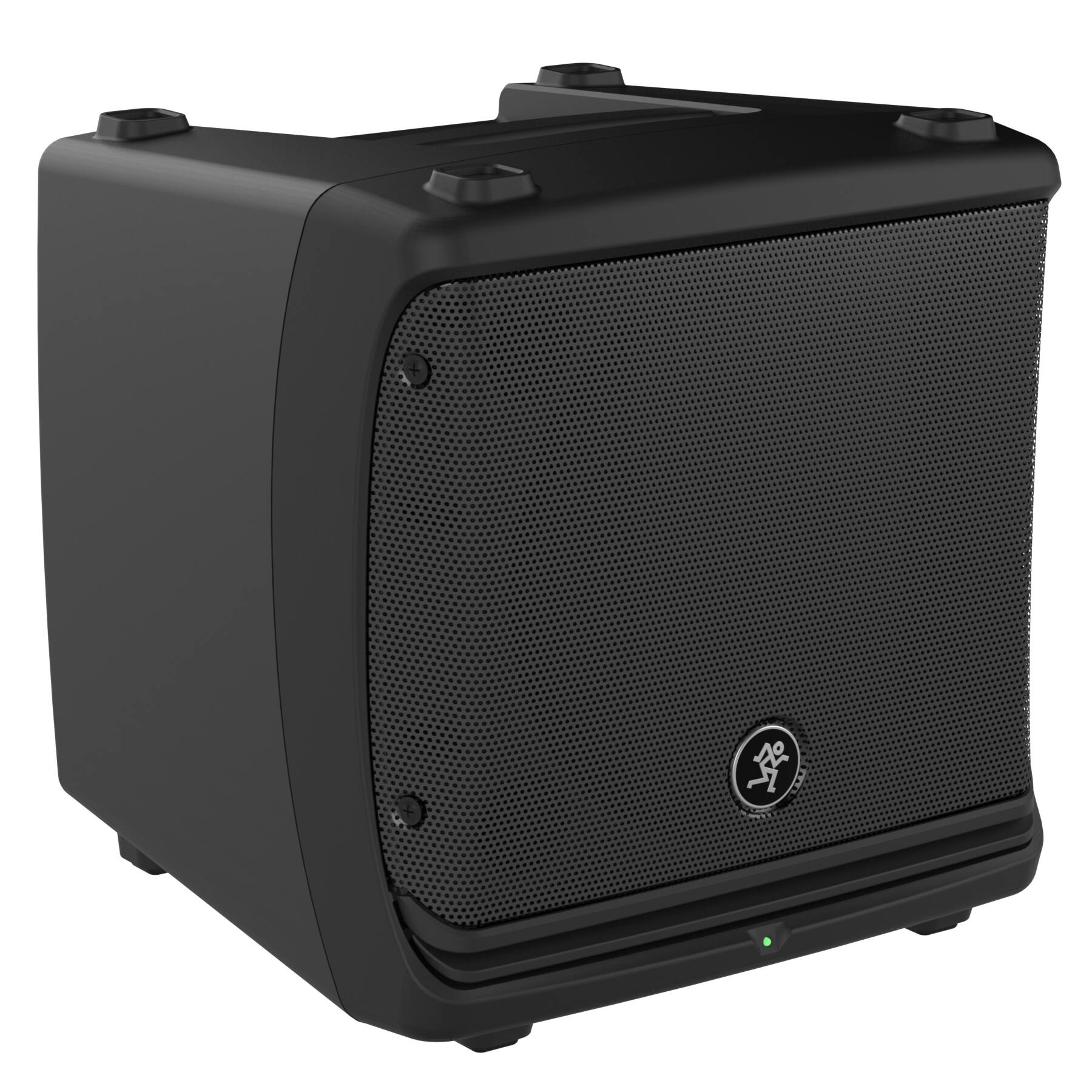 Angle. Mackie - DLM8 2000W 8" Powered Loudspeaker - Black.