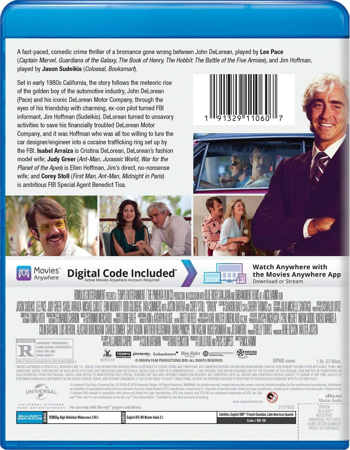 Back. Driven (Blu-ray + Digital HD) [Blu-ray].