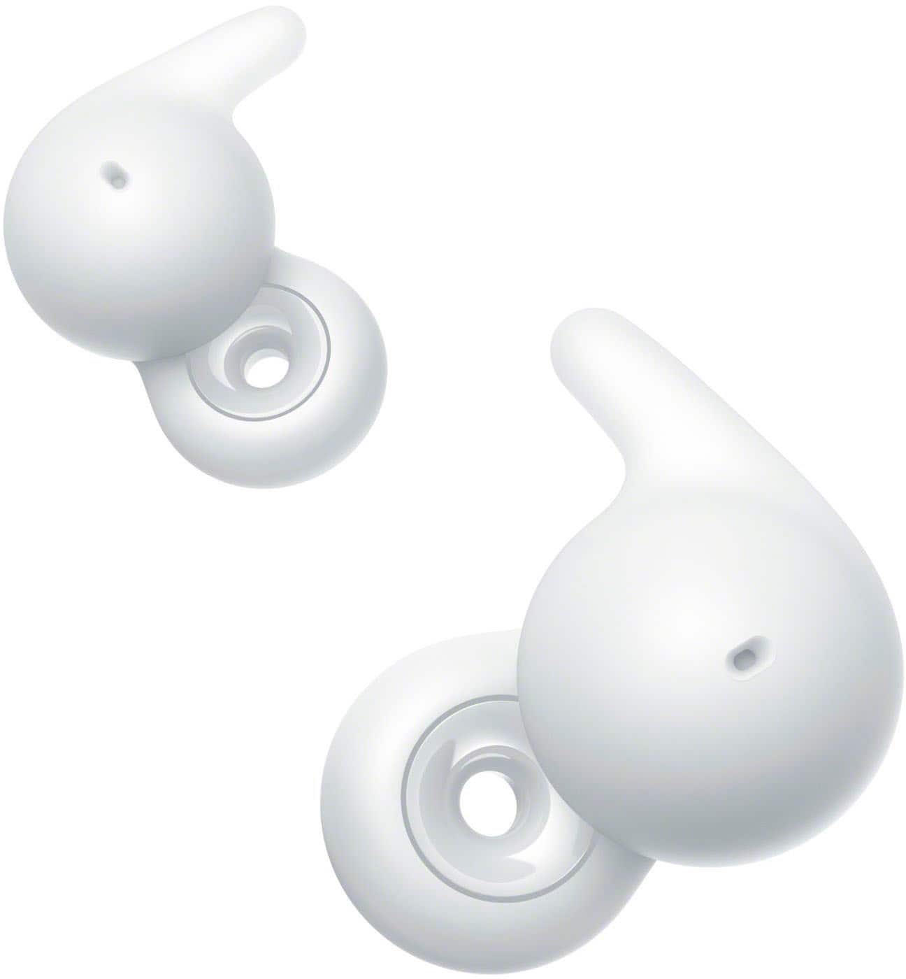 Front. Sony - LinkBuds Open True Wireless Earbuds - White.