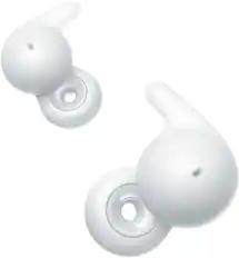Front. Sony - LinkBuds Open True Wireless Earbuds - White.