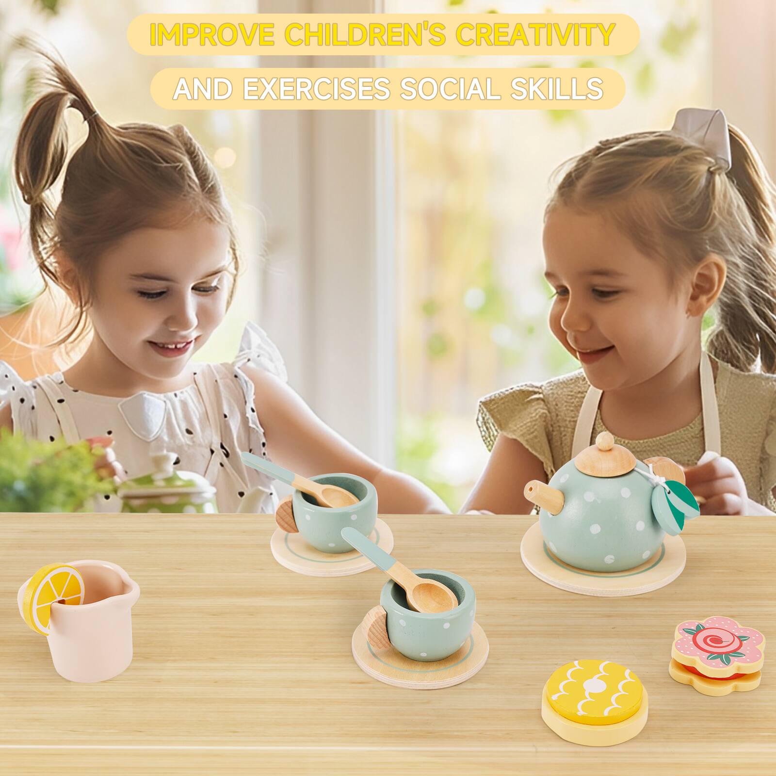IMPROVE CHILDREN'S CREATIVITY AND EXERCISE SOCIAL SKILLS