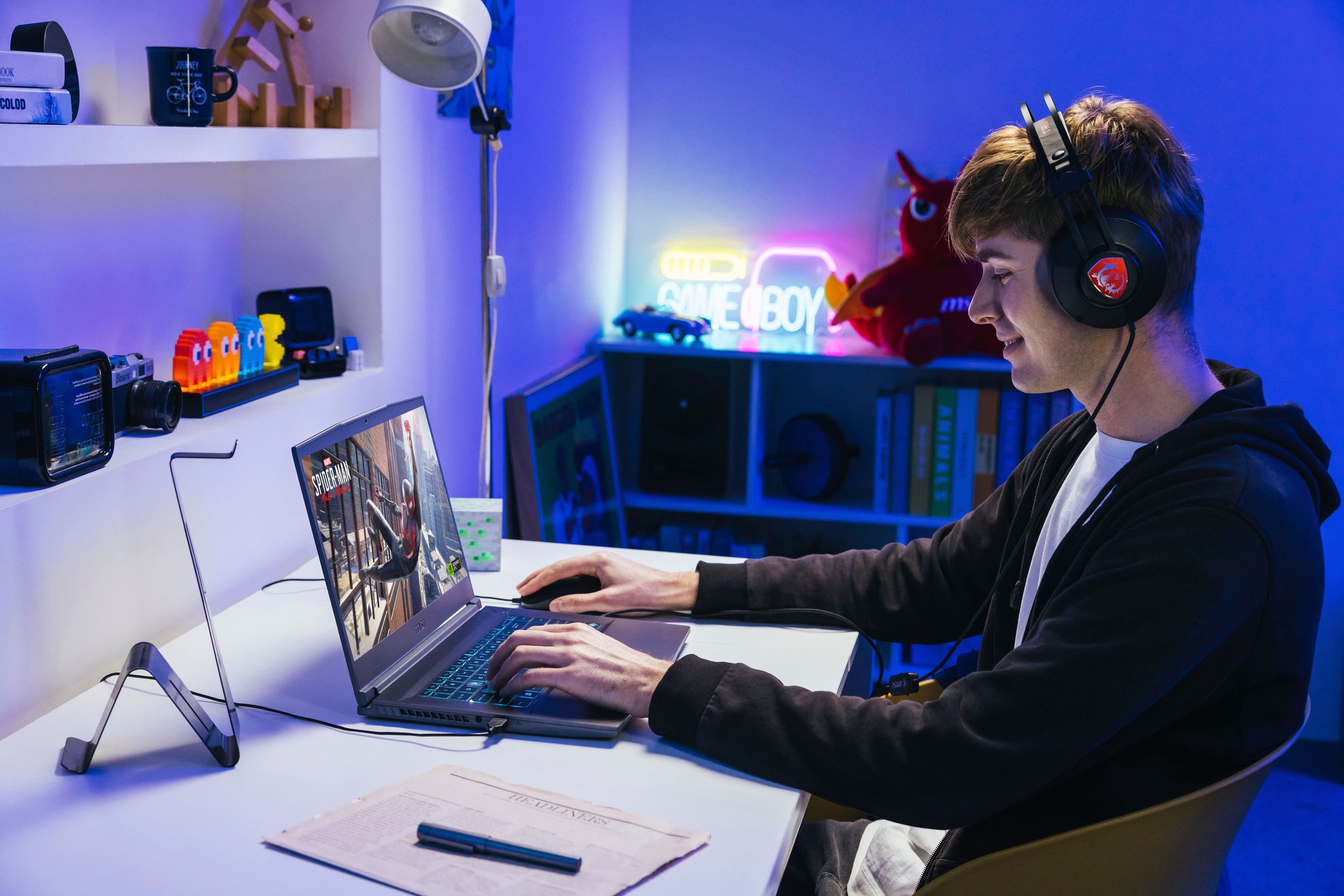 OK. VLET - COLOD tameboy m G SPIETAAN MD.