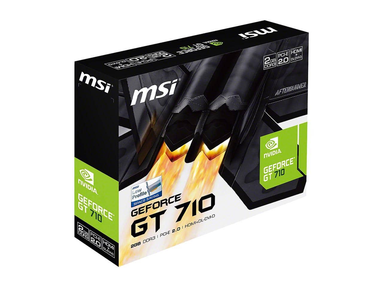MSI GeForce GT 710 2GB DDR3 PCI Express 2.0 Low Profile Graphics