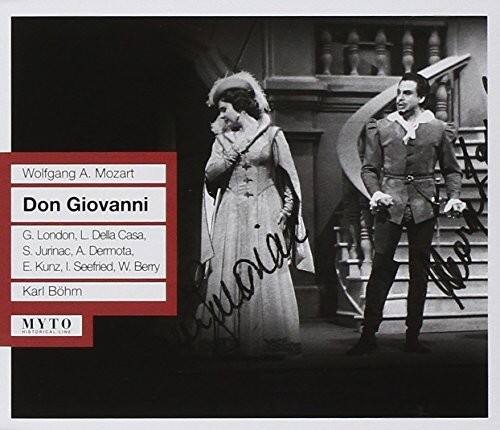 Wolfgang A. Mozart  
Don Giovanni  
G. London, L. Della Casa, S. Jurinac, A. Dermota, E. Kunz, I. Seefried, W. Berry  
Karl Böhm  
MYTO