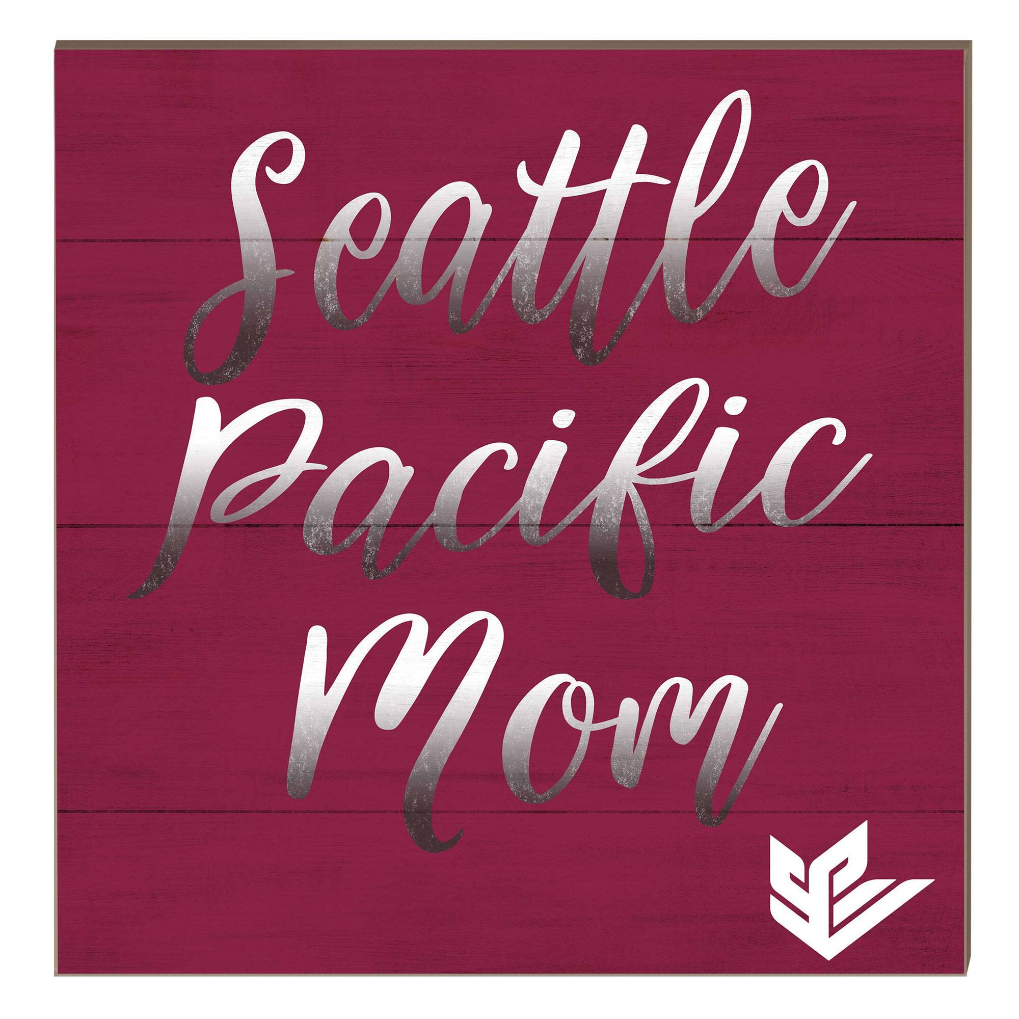 Seattle Pacific Falcons 10" x 10" Mom Plaque
