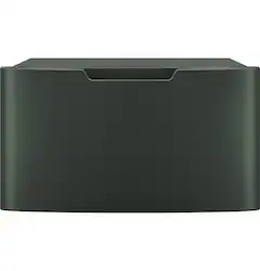 GE - 16” Laundry Pedestal with Storage Drawer for Select Washers and Dryers - Jade Green - Front_Zoom