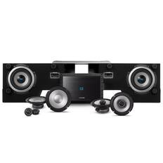 Front. Alpine - Alpine PSS-23FORD-F150BO 8-Speaker Premium Sound System Upgrade for *2018-24 Ford F-150 Equipped with B&O Audio System - Black/Gray.