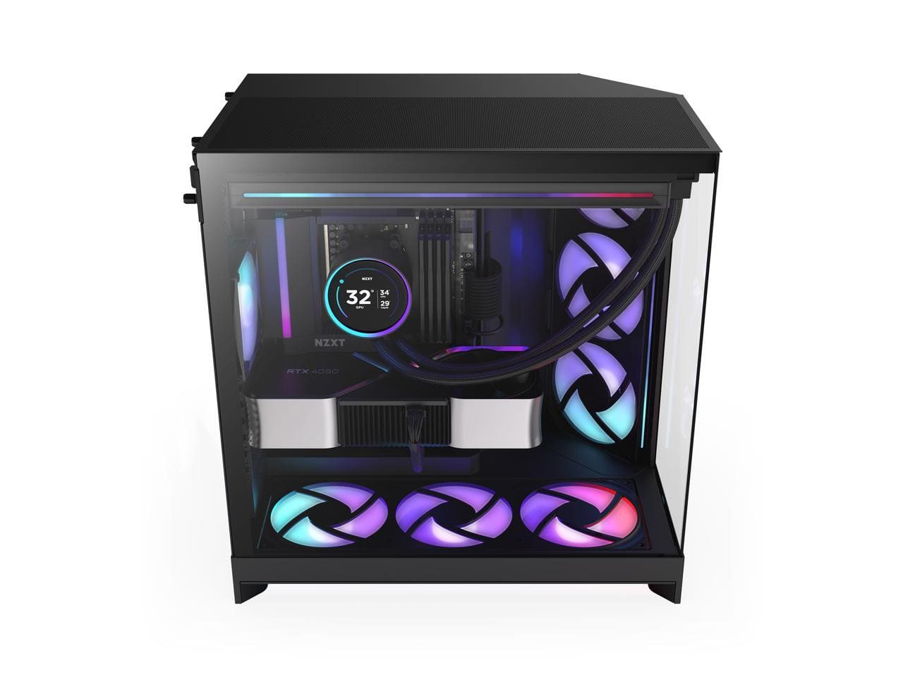 NZXT CM H92FB R1 Black tinted tempered glass Mid Tower Case