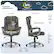 Alt View 11. Serta - Garret Bonded Leather Executive Office Chair with Premium Cushioning - Gray.