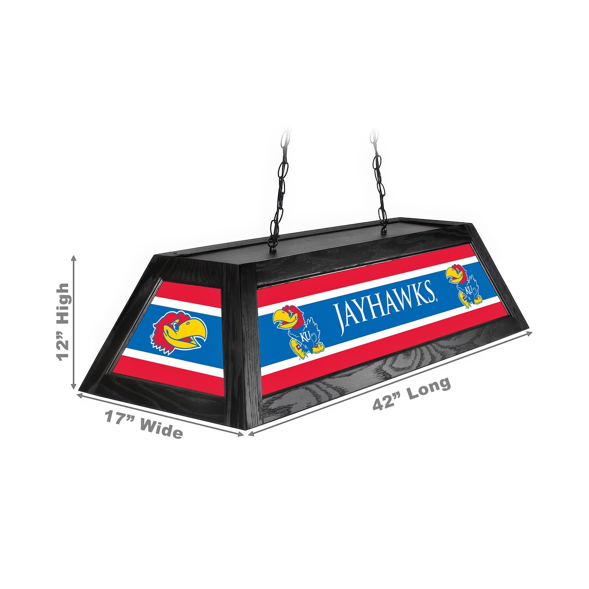 High 12" 17" Wide JAYHAWKS. 42" Long