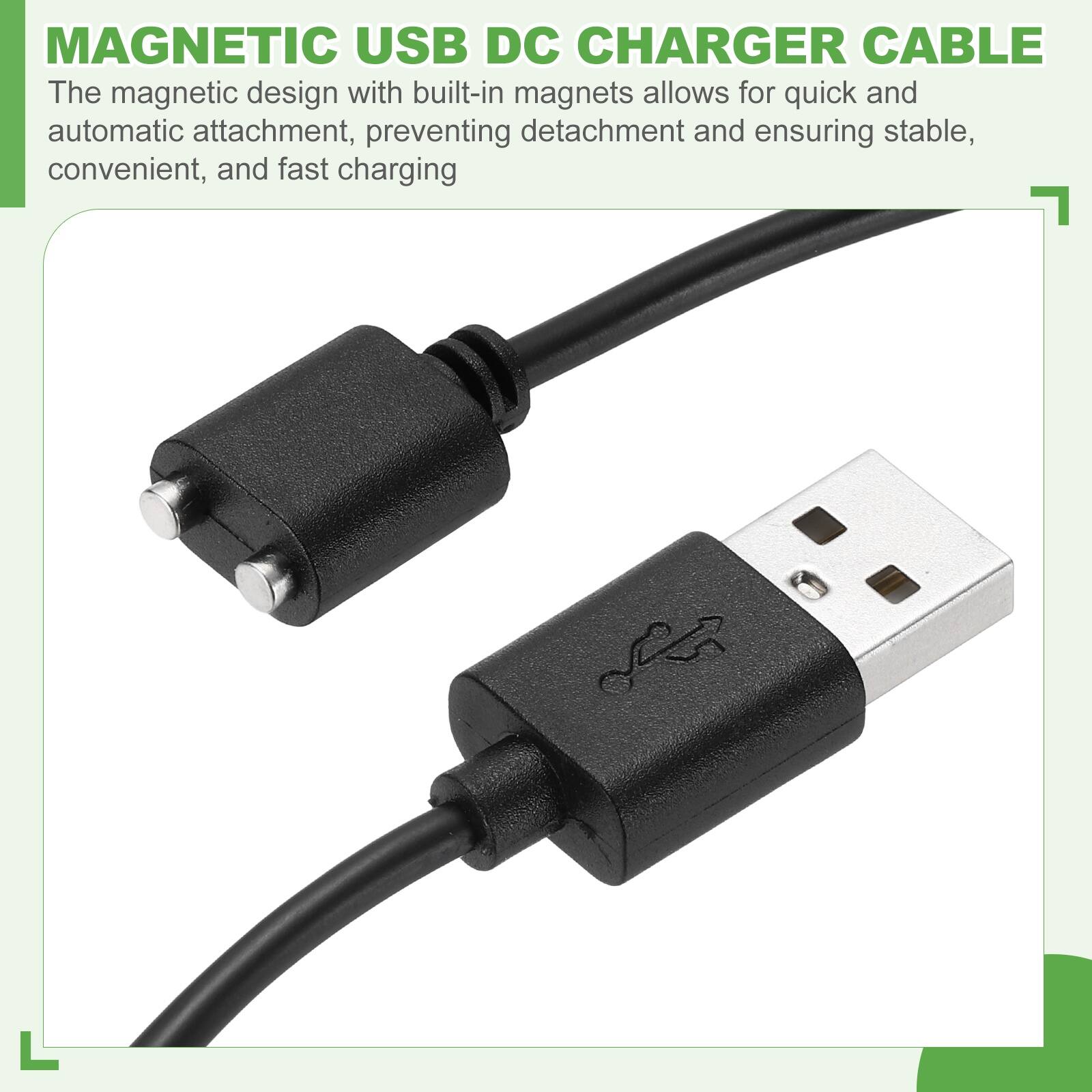 MAGNETIC USB DC CHARGER CABLE

The magnetic design with built-in magnets allows for quick and automatic attachment, preventing detachment and ensuring stable, convenient, and fast charging