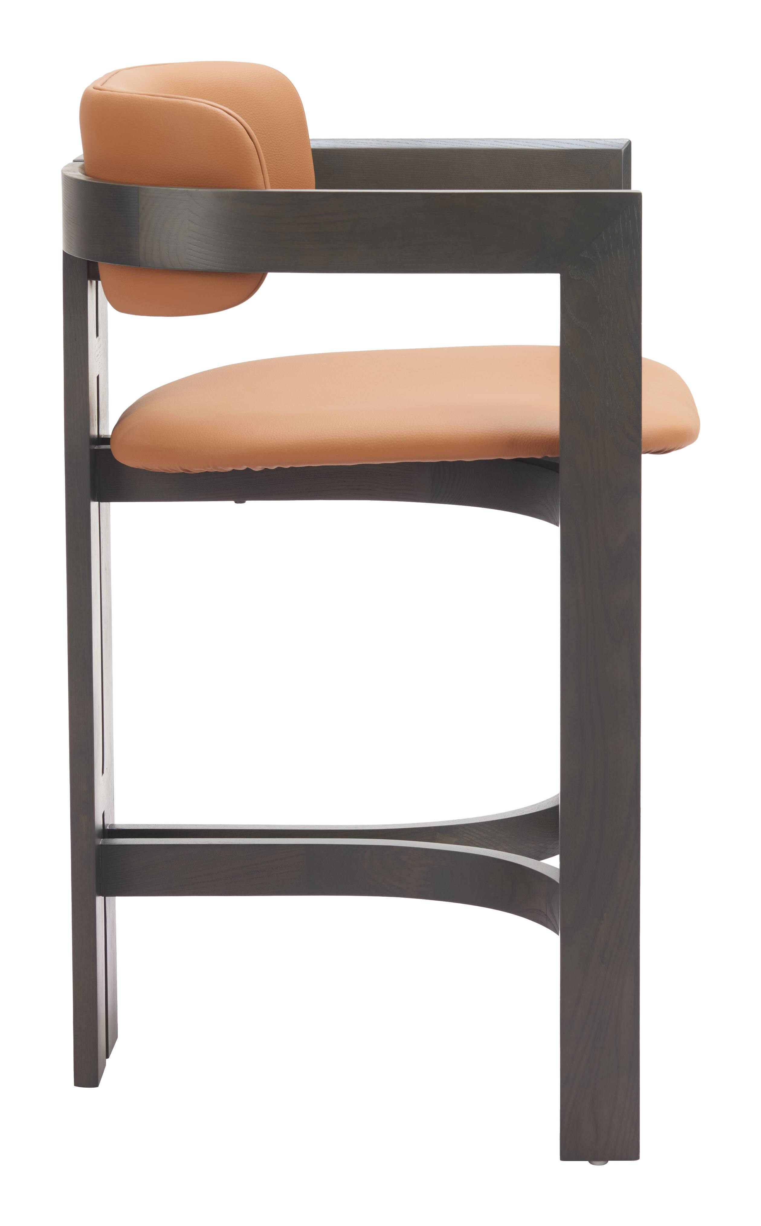 Back. Hivvago - Shaili Counter Stool Brown - Brown.