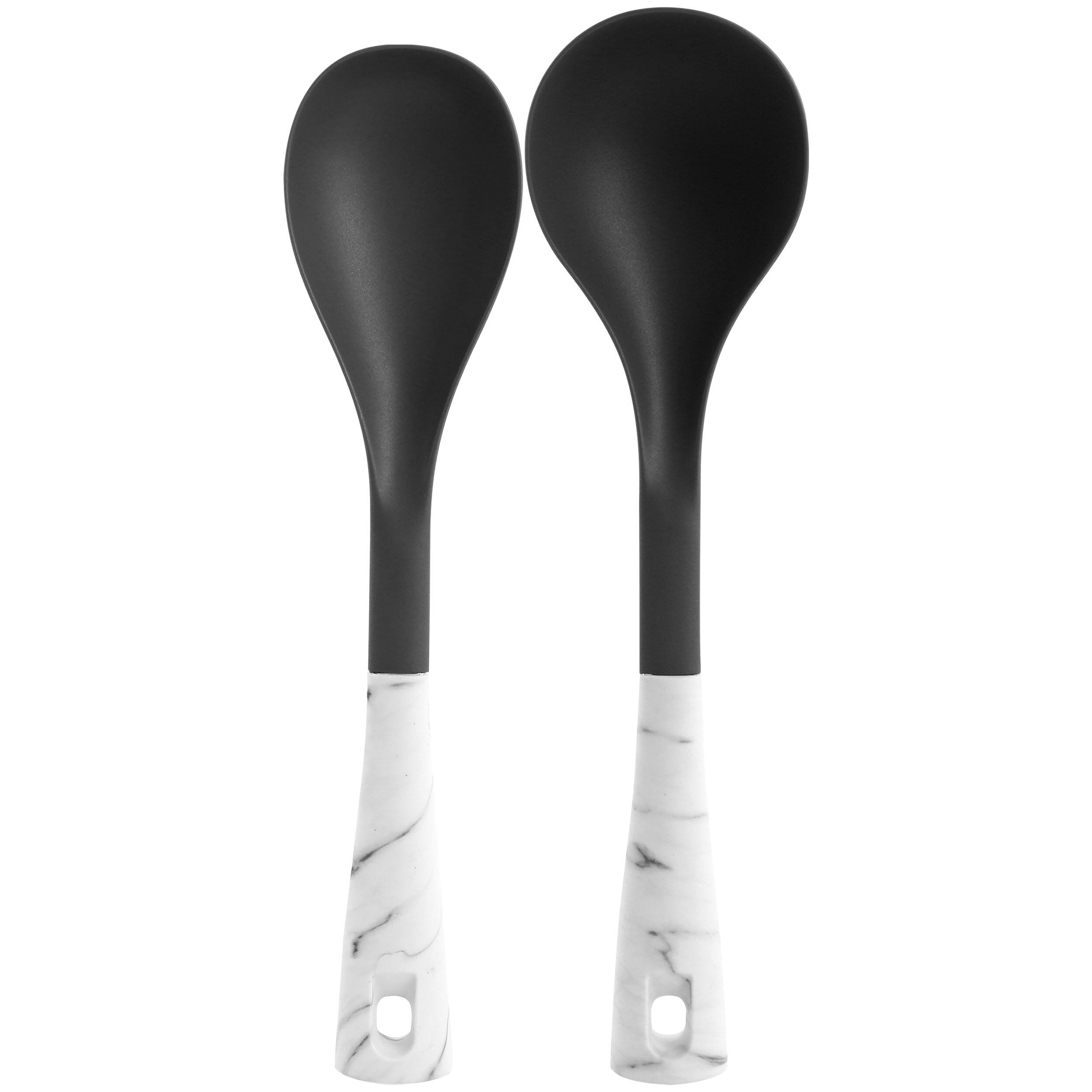 Alt View 2. Oster - Oster 5 Piece Nylon Kitchen Tool Set in White Marble - White.