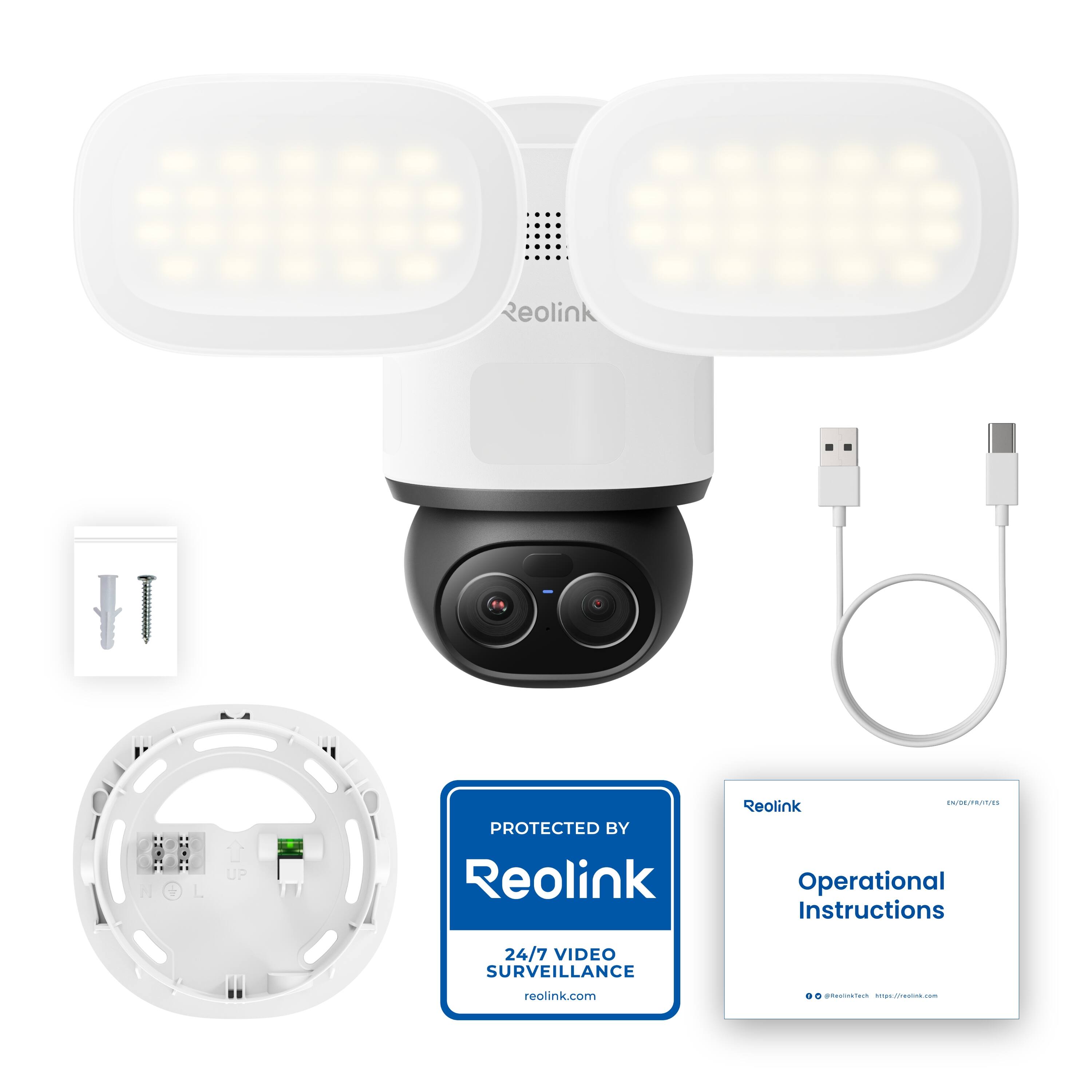 Reolink H L UP PROTECTED BY Reolink N/S8/7A/0/10  
Reolink Operational Instructions  
24/7 VIDEO SURVEILLANCE  
reolink.com