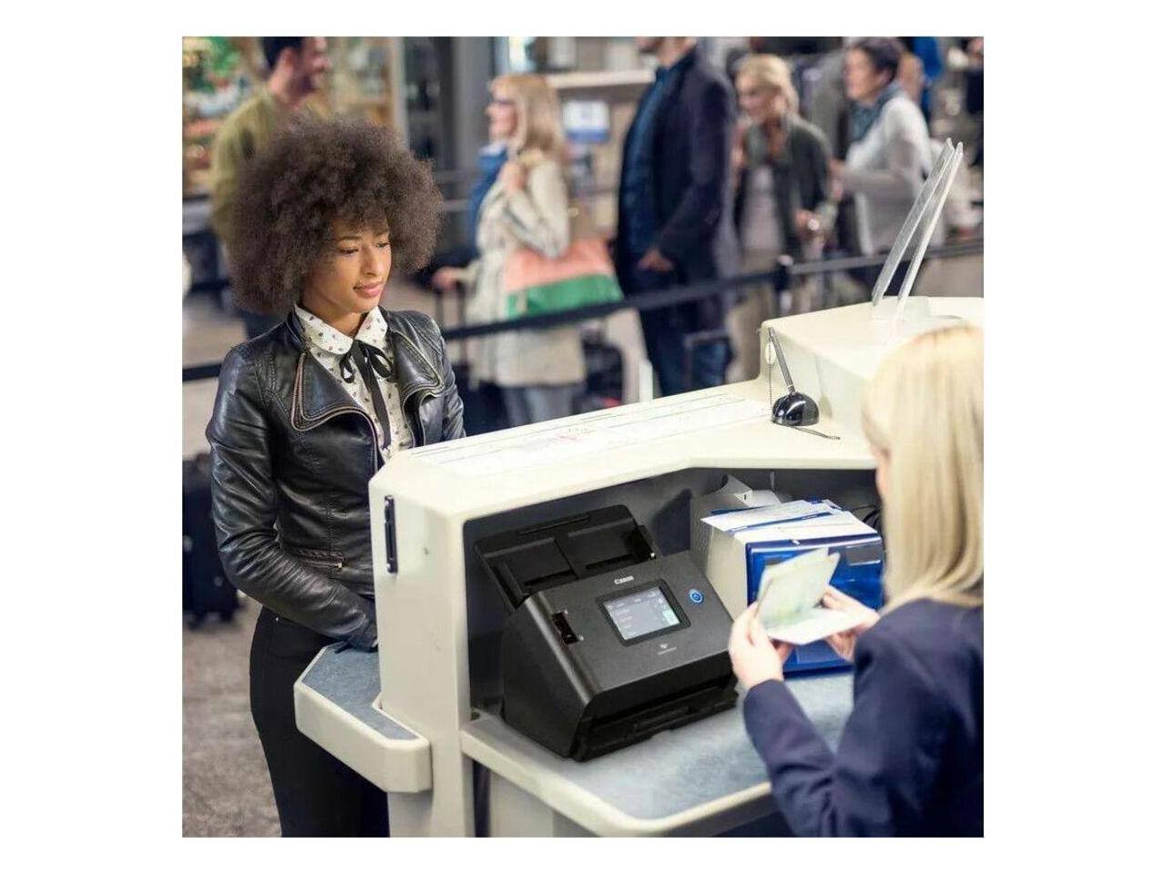 Alt View 4. Canon - Canon imageFORMULA DR-S350NW Scanner - 600 dpi - 24-bit Color - 50 ppm - Duplex - Color.