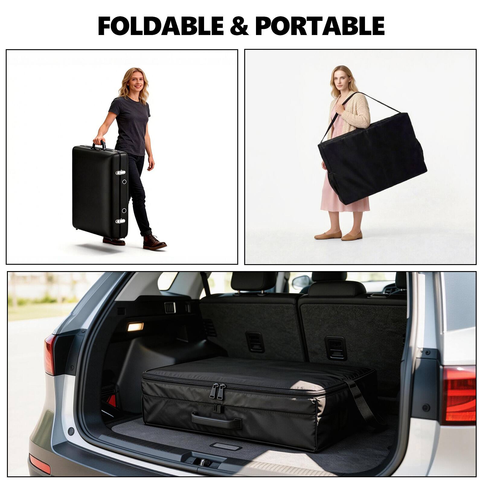 FOLDABLE & PORTABLE