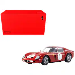 Ferrari 250 GTO #1 "North American Racing Team (NART)" Winner "1000 km of Paris" (1962) 1/18 Model Car by Kyosho