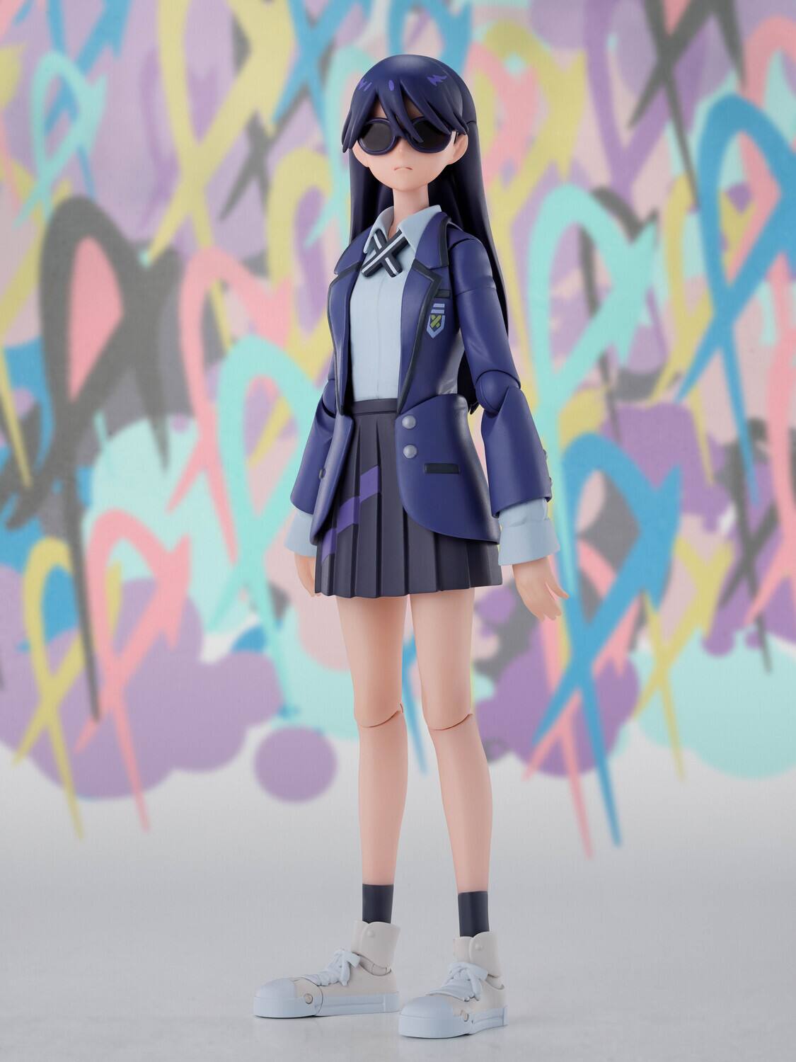 Alt View 1. PopMarket - Tamashii Nations - Mobile Suit Gundam GQuuuuuuX - S.H.Figuarts - Nyaan Action Figure   - COLLECTIBLES - Multicolor.