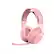 Alt View 9. JLab - Nightfall Wireless Bluetooth Gaming Over the Ear Headset - Pink.
