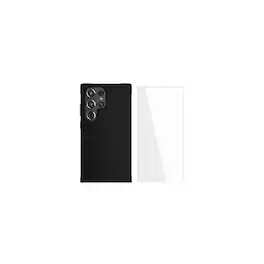 Case-Mate - Samsung Galaxy S23 Ultra Case With Screen Protector - Black