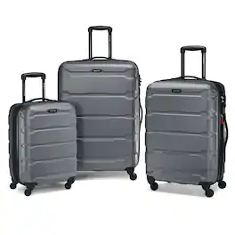 Samsonite - Omni 3 Piece Hardside Luggage Nested Spinner Set 68311-1174 - Charcoal