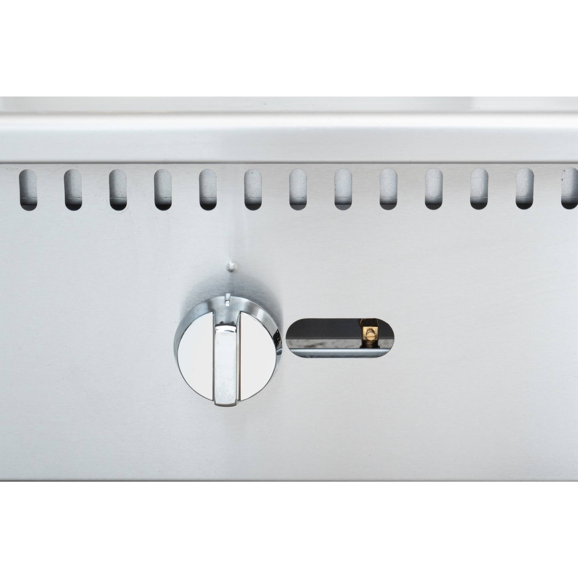 Alt View 5. Koolmore - 36 in. Natural Gas 3-Burner Griddle with 90,000 BTU in Stainless-Steel (KM-GG3-36M) - Silver.