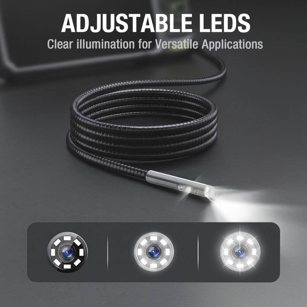 ADJUSTABLE LEDs  
Clear illumination for Versatile Applications