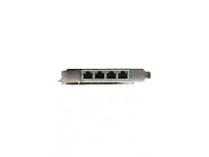 Front. StarTech.com - StarTech.com 4 Port Gigabit Power over Ethernet PCIe Network Card - PSE / PoE PCI Express NIC.