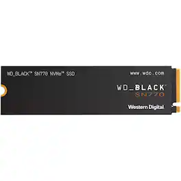 Western Digital - WD Black SN770 NVMe SSD WDS250G3X0E 250 GB