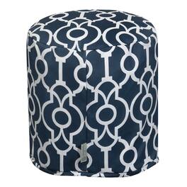 Majestic Home - Pouf Athens Navy - Blue