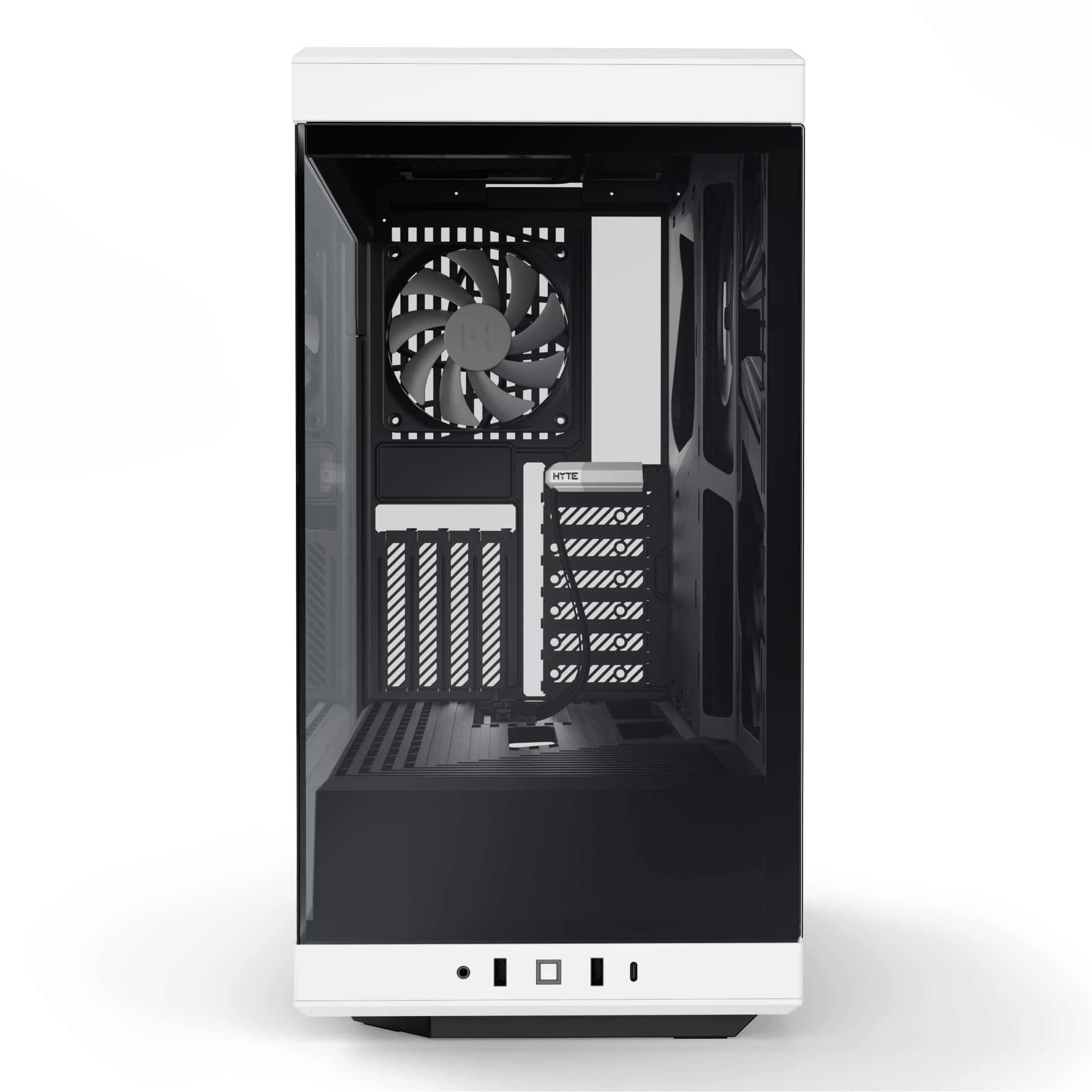 Alt View 11. HYTE - Y40 ATX Mid-Tower PC Case - White.