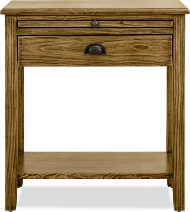 Front. Click Decor - Murphy End Table - Brown.