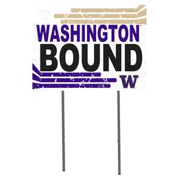 Jardine - Washington Huskies 18'' x 24'' Bound Yard Sign - White