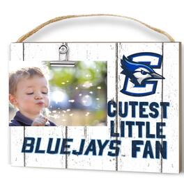 Jardine - Creighton Bluejays 8'' x 10'' Cutest Little Weathered Logo Clip Photo Frame - White