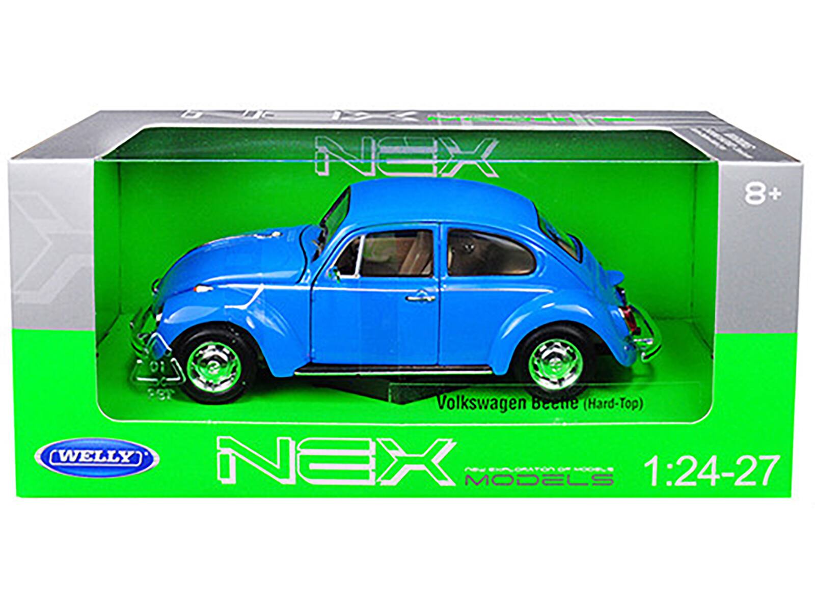 NEX 8+  
Volkswagen Beetle (Hard-Top)  
WELLY NEX MODELS  
1:24-27