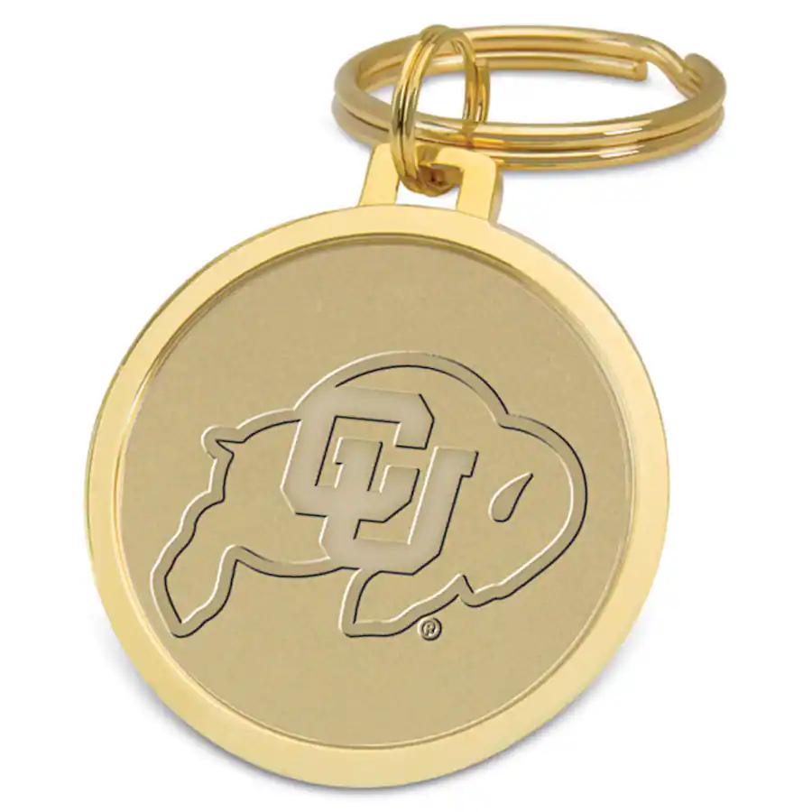 Jardine Colorado Buffaloes Team Logo Split Wire Key Ring Gold 4491346 ...