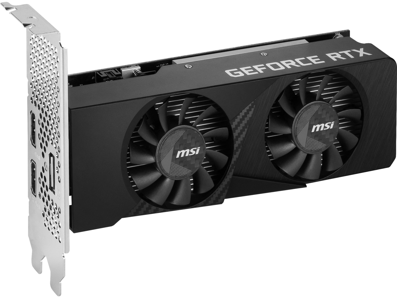MSI LP GeForce RTX 3050 6GB GDDR6 PCI Express 4.0 x8 ATX Graphics