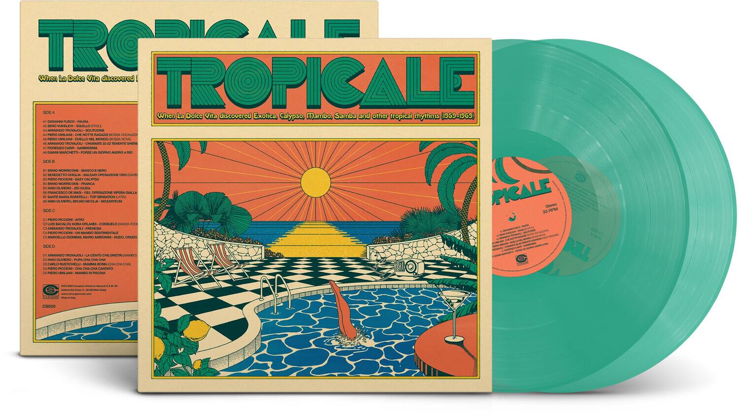 Tropicale / Various - Tropicale / Various - Green Vinyl - VINYL LP