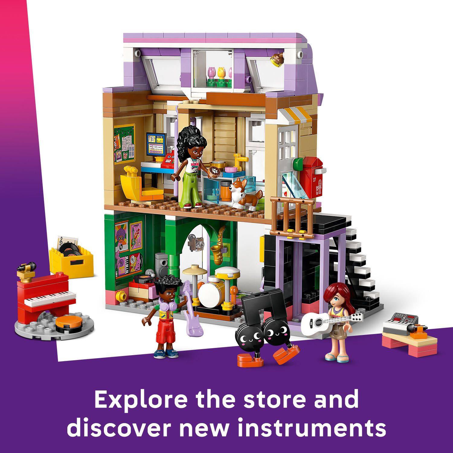 Explore the store and discover new instruments