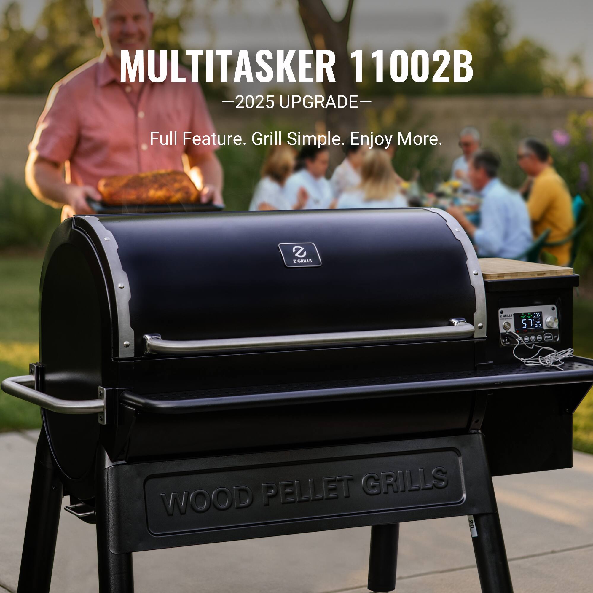 Z GRILLS Multitasker 1068 sq. in. Pellet Grill and Smoker with