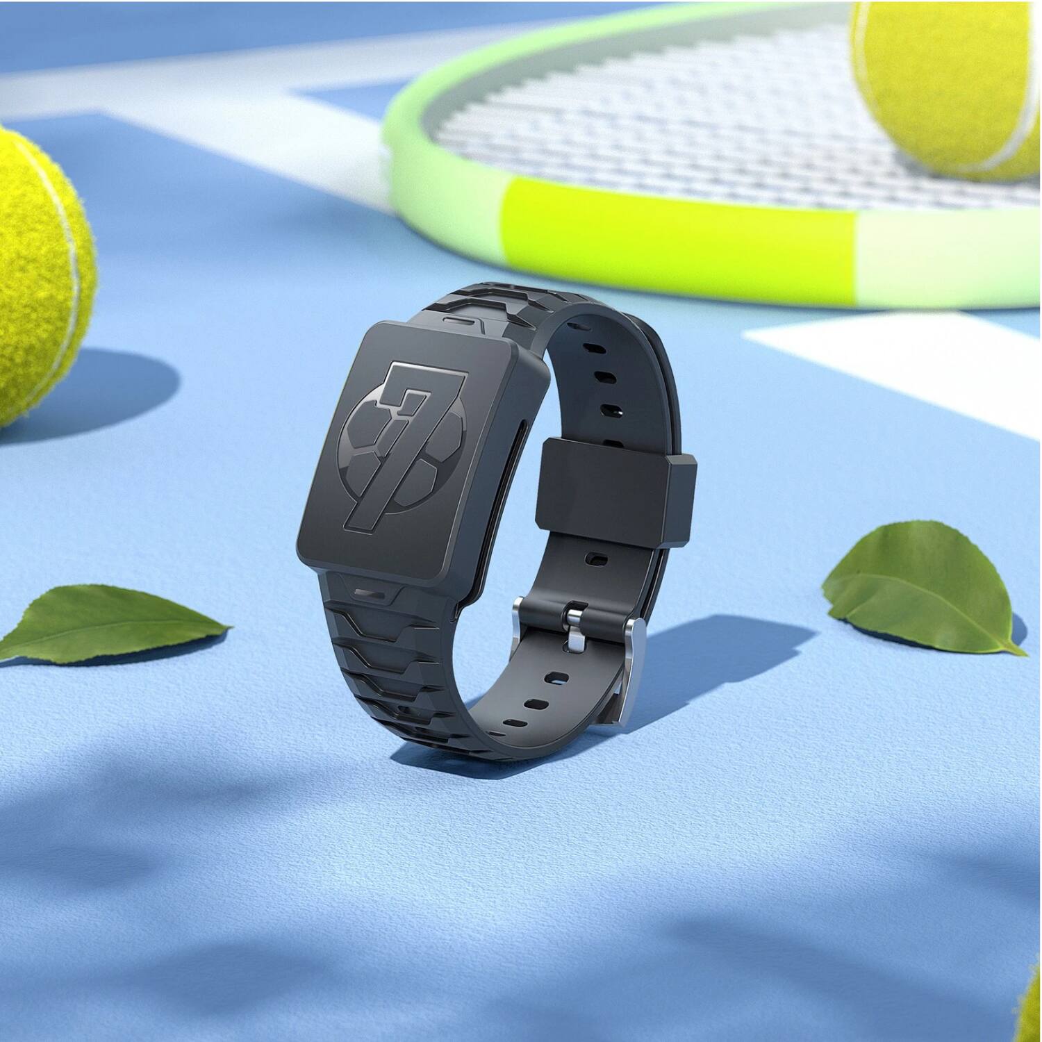 Back. Stock Preferred - Sport Silicone Band for Whoop 4.0 – Black - Black.