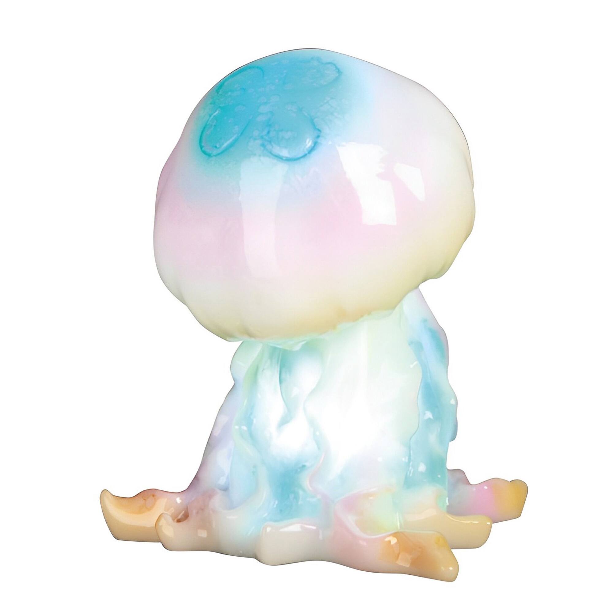 Front. FC Design - FC Design 5.75"H LED Jellyfish Figurine Statue Office Desk Tabletop Home Decor Gift - Multi-Color.