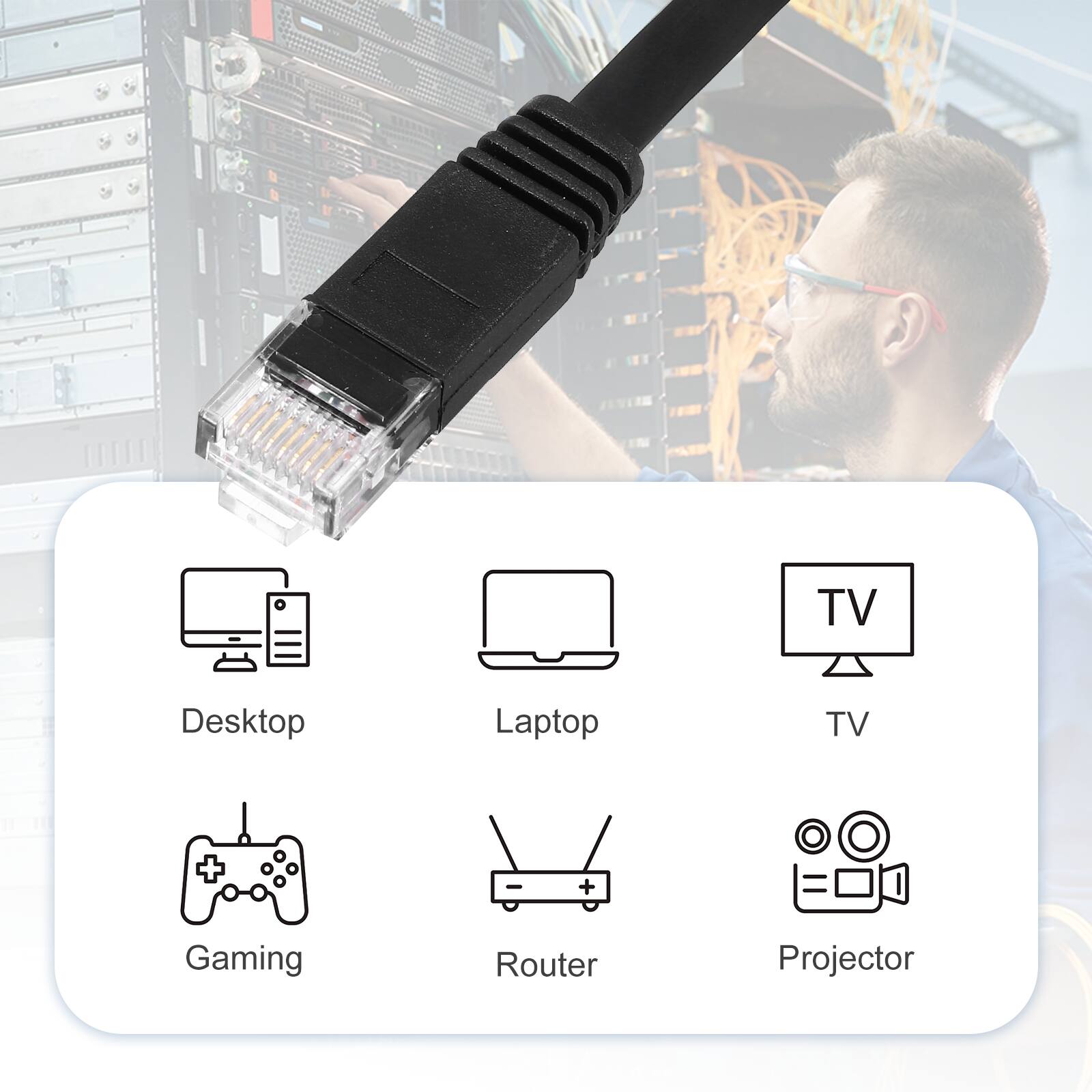 TV, Desktop, Laptop, TV, Gaming, Router, Projector