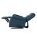 Alt View 11. ProLounger - Lameur Left Handed Stitch-Tufted Rocker Recliner - Caribbean Blue.