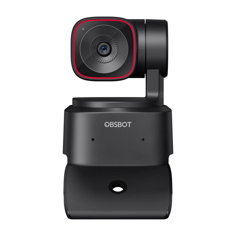 Angle. OBSBOT - OBSBOT Tiny 2 Lite AI-Powered 4K PTZ Webcam, Dual Mics with Noise Cancellation - Black.