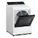 Alt View 8. LG - 7.3 Cu. Ft. Smart Electric Dryer with Steam and EasyLoad Door - Alpine White.